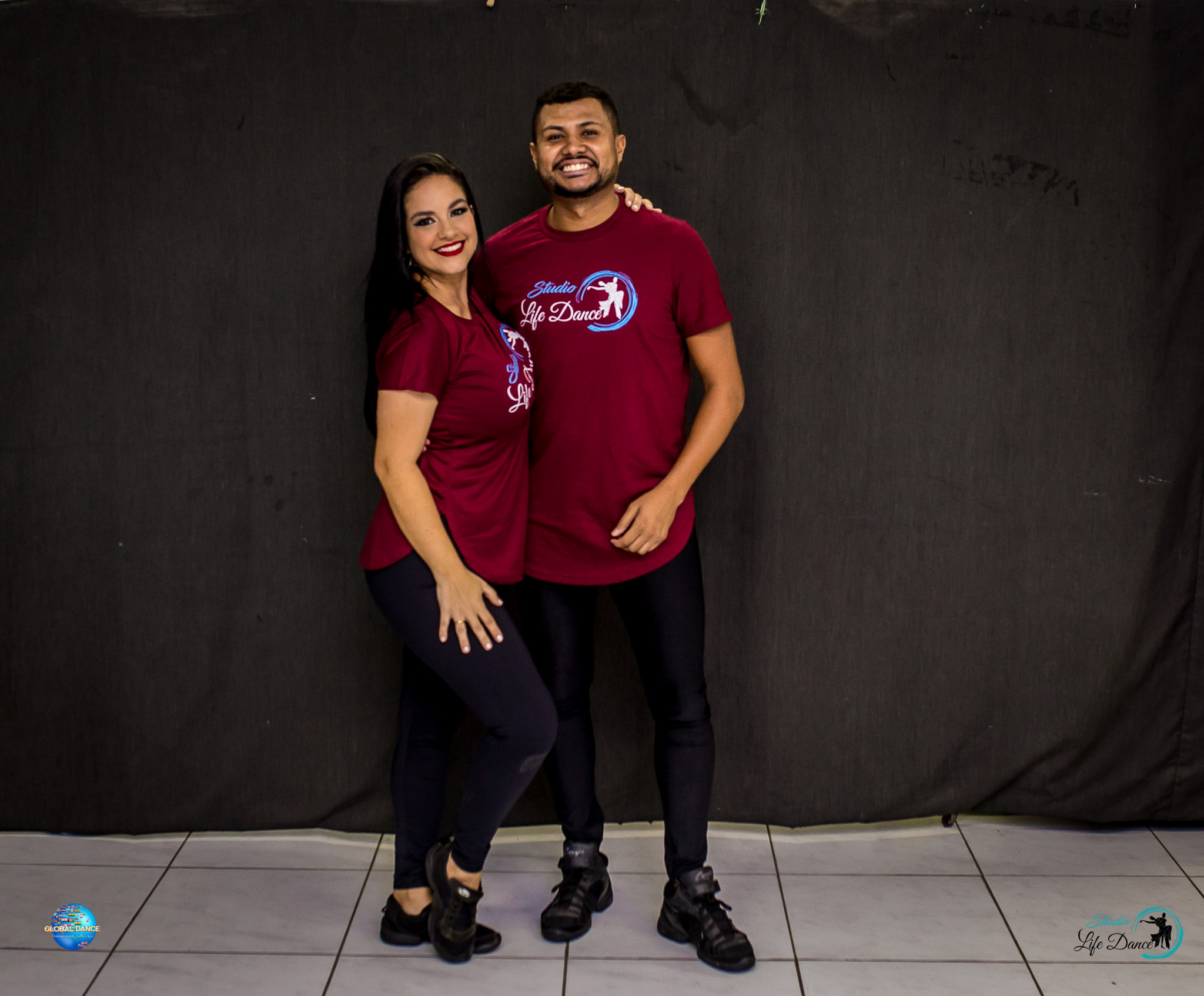 Professores Amanda e Michael